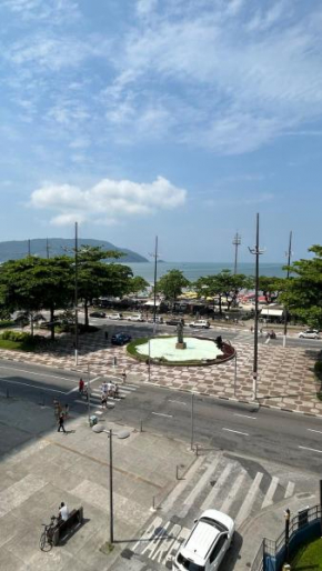 Apartamento Frente a Praia do Embare Santos II